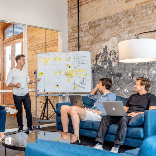 Zespół Venture Services podczas warsztatu strategicznego